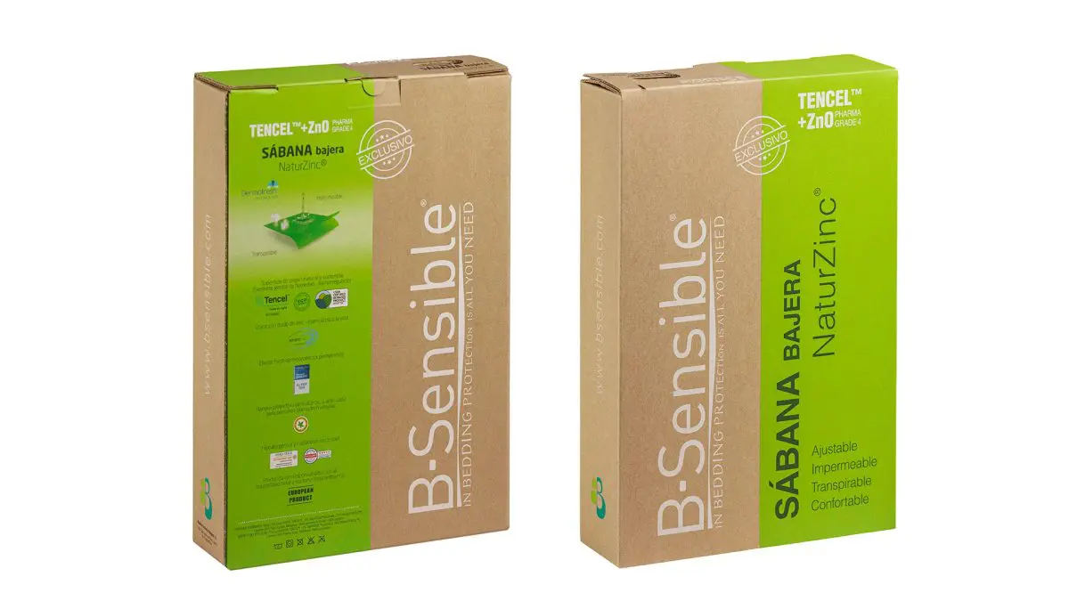 PROTECTOR DE COLCHÓN B-SENSIBLE BEIGE - Imagen 4