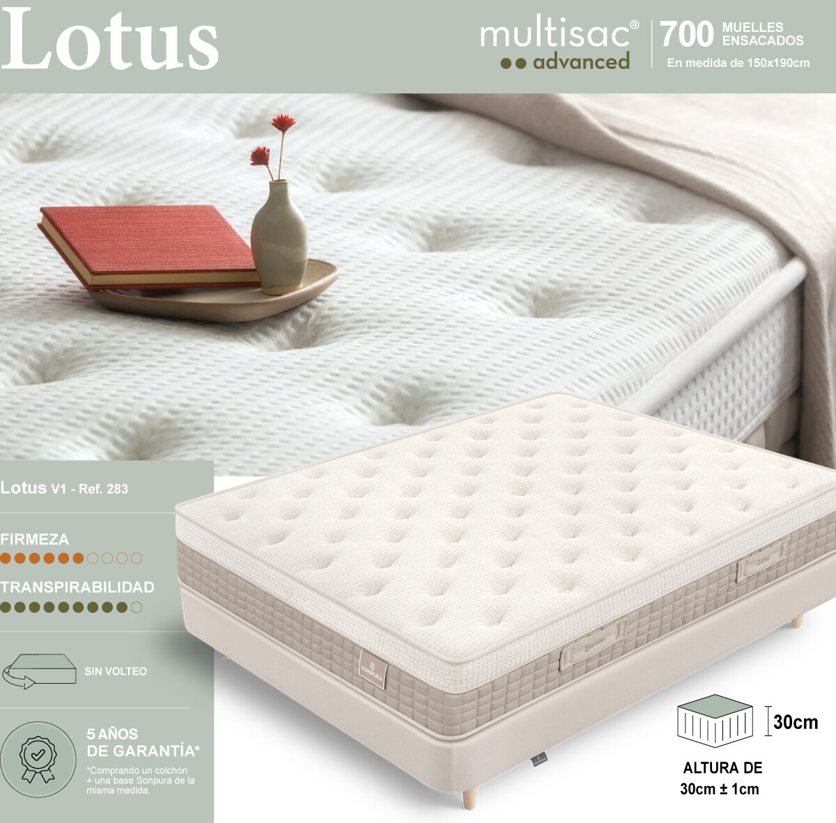 COLCHÓN LOTUS