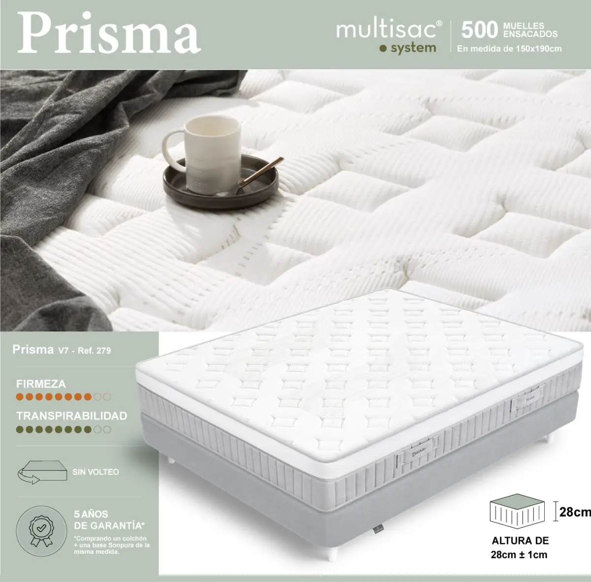 COLCHÓN PRISMA