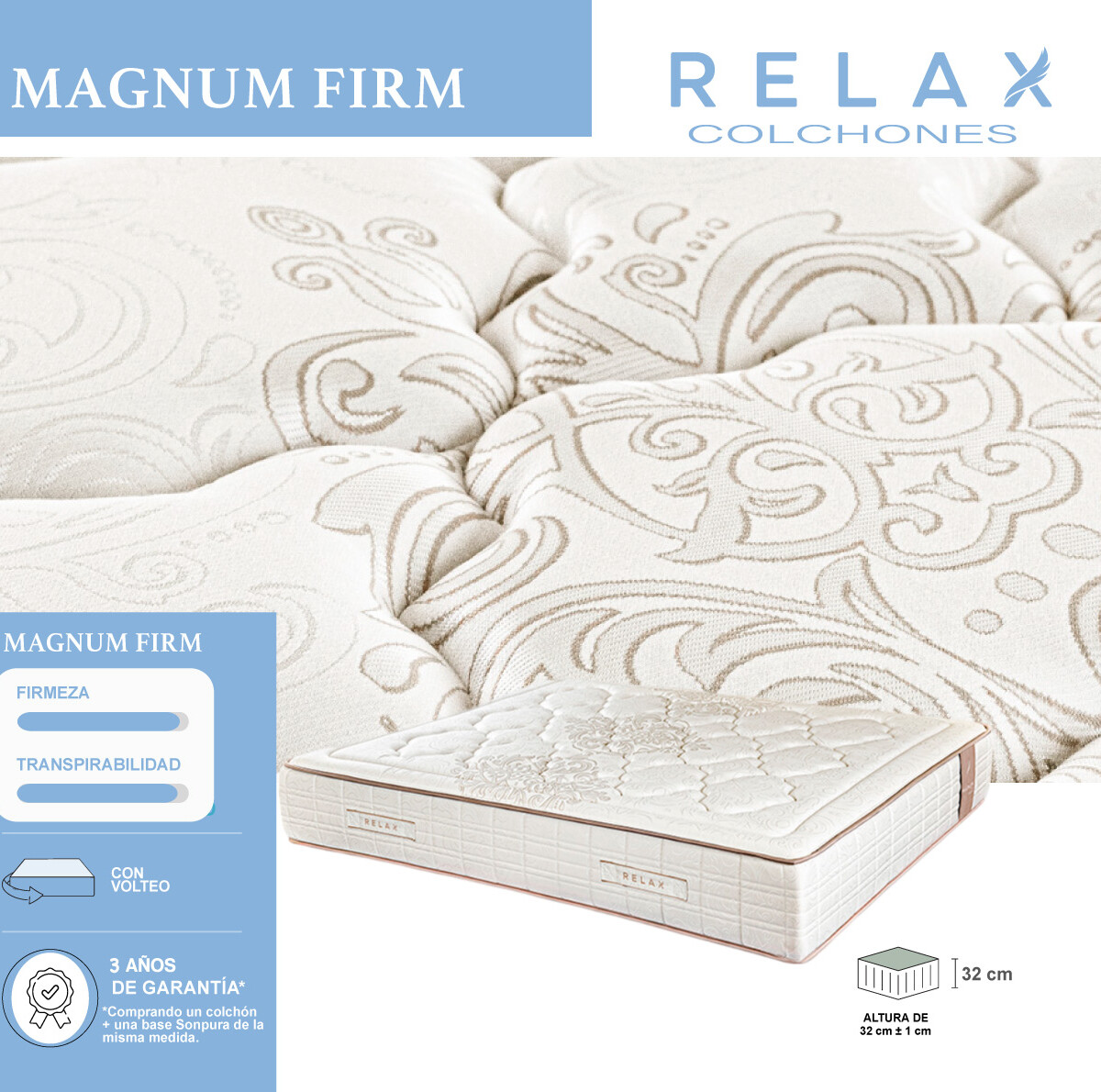 COLCHÓN MAGNUM FIRM