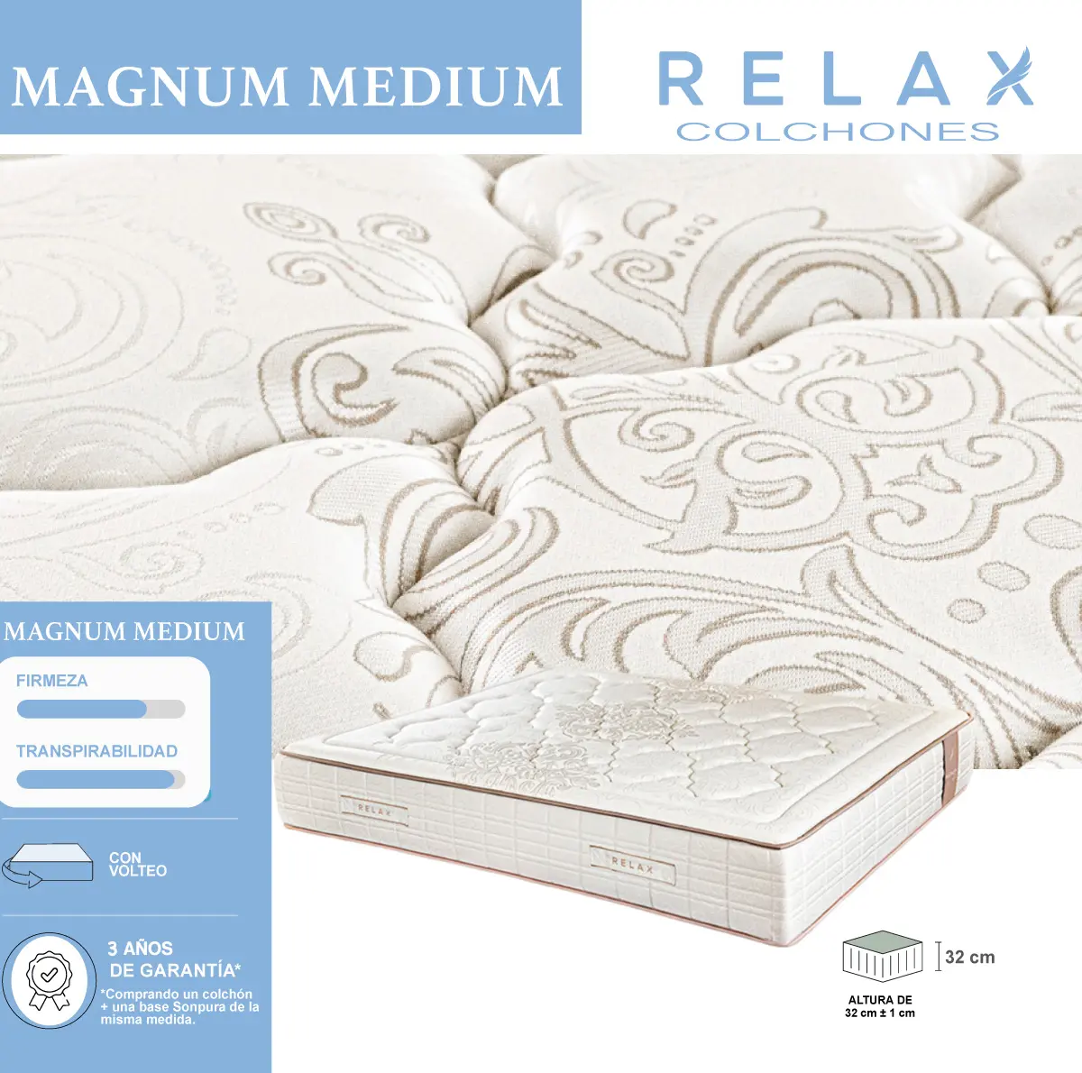 COLCHÓN MAGNUM MEDIUM