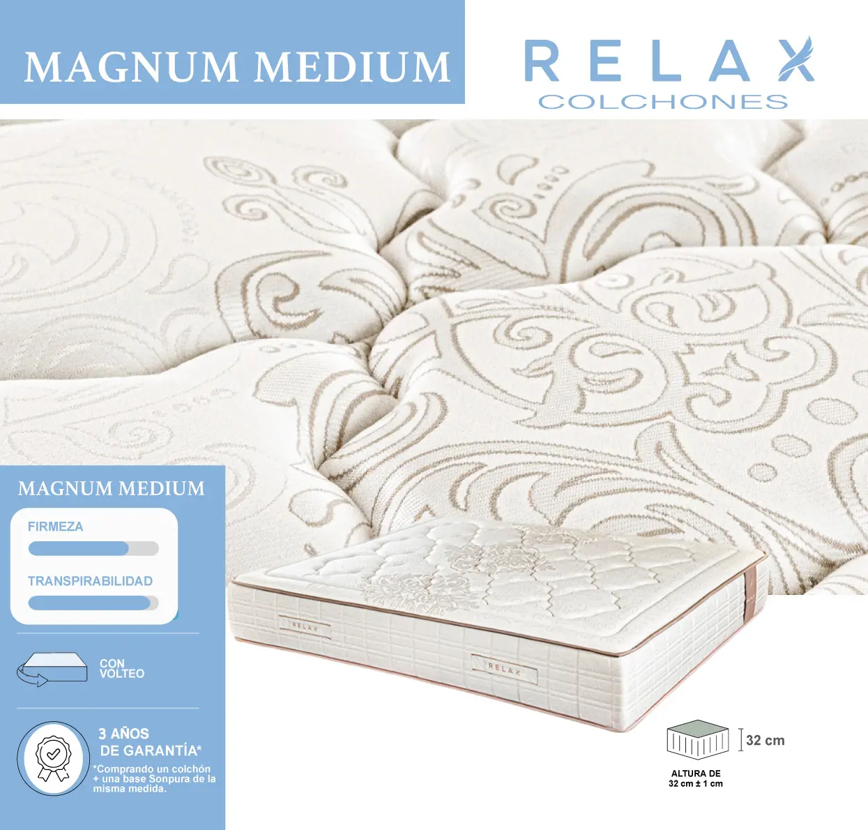 COLCHÓN MAGNUM MEDIUM