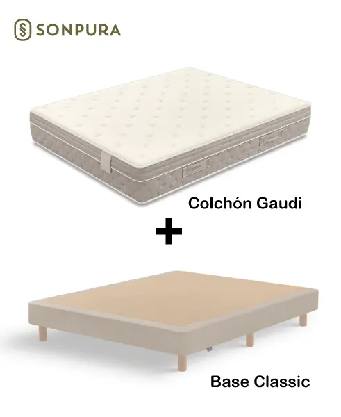 Pack Colchón Gaudi + Canapé fijo Classic