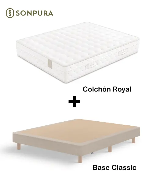 Pack Colchón Royal + Canapé fijo Classic