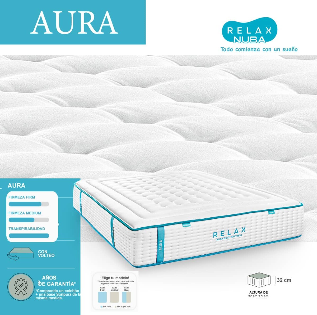 COLCHÓN AURA