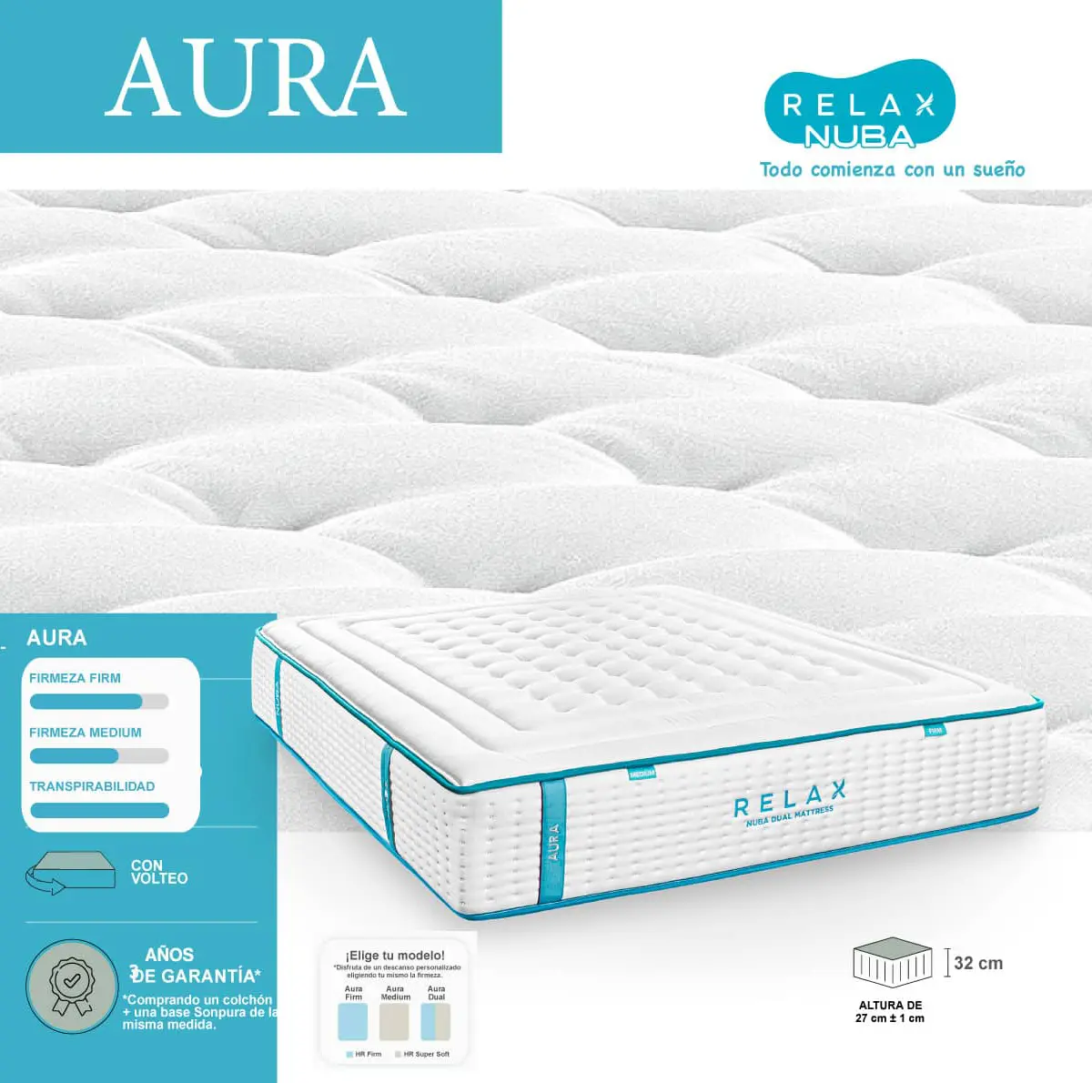 COLCHÓN AURA