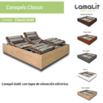 Canape Gold Classic articulado 2